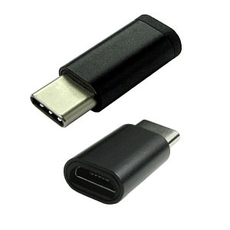 Micro USB to USB C Adapter - USB C Male to Micro USB Female USB3C